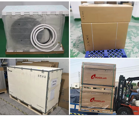 家庭用太陽電池AC Dcハイブリッドインバーター エアコン 家庭用冷却容量9000btu コンプリートセット