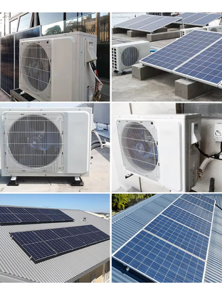 家庭用太陽電池AC Dcハイブリッドインバーター エアコン 家庭用冷却容量9000btu コンプリートセット