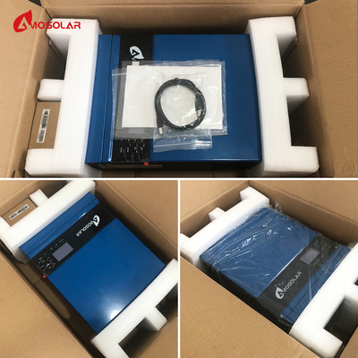 OEMサポート アモソラー 5kw 48v オフグリッド太陽光システム Wifi と Mppt 充電器 13KG
