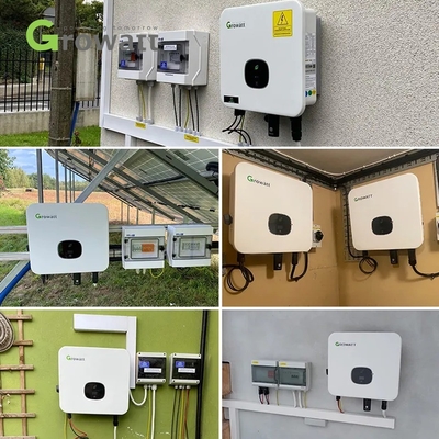 グロワット 5kw 6kw シングルフェーズ 220V On Grid Tie 太陽光インバーター