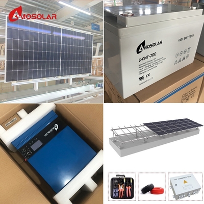 5000wオフグリッド太陽光発電システム 5kw 5000watt モノ太陽光パネル付き太陽光発電システム
