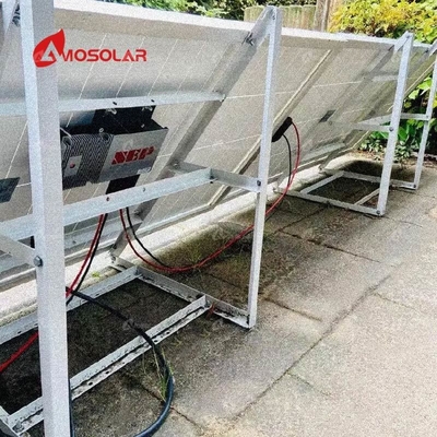MPPT バルコニー用の太陽光パネルサポートシステム アモソラーオングリッドハイブリッド 800w 1000w 1200w