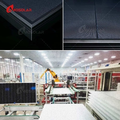 108セル 6x18半セル オールブラック モノソーラーパネル 400W 405W 410W 415W 420W あなたのために