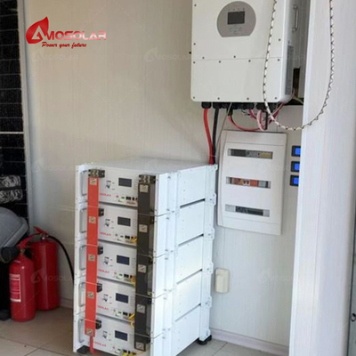 耐久性のあるLifetpo4 48v 100ah 200ah リチウムイオン電池 太陽光発電貯蔵システム