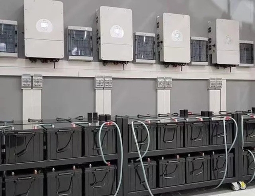 デイエ 12kw 16kw シングルフェーズハイブリッドソーラーストレージシステム 低電圧リチウムバッテリー