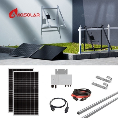 優れたコンプリートセット バルコニー発電所 PV太陽光システム 600w 800wグリッドタイシステム