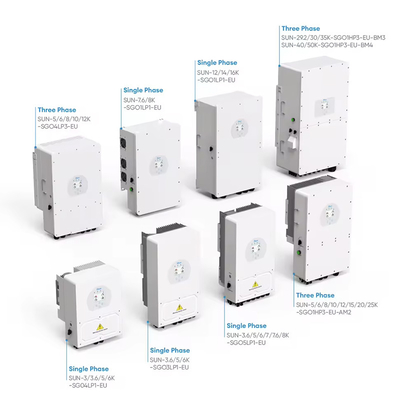 デイ 3相ハイブリッド太陽光インバーター 6KW 8kw 10kw 12kw リチウムイオン電池 30.5 体重