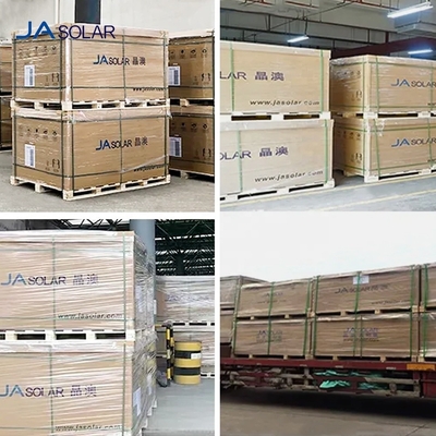 166mmx166mm 144セル JAM72S20 400w 420w 450w 500w 550w 600w 670w 黒 Nタイプ 0BB 家庭用太陽光発電パネル