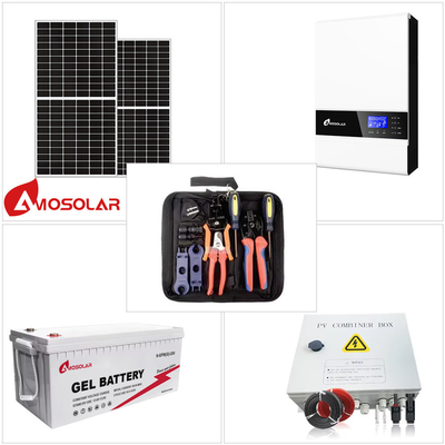3kW 負荷電源 家庭用太陽光発電システム 鉛酸電池