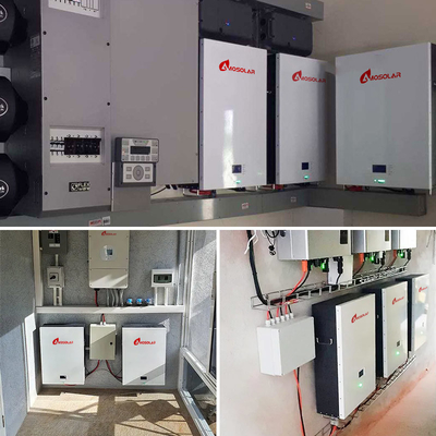 アモソラー 10kwh 5kwh 48v 100ah 200ah リチウム太陽電池 室温貯蔵用