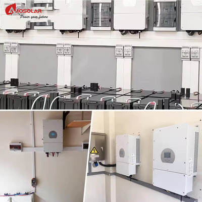 6kWの家庭用ハイブリッド太陽光発電システムキット,3kWのオンオフグリッドと30kWの風力発電貯蔵庫