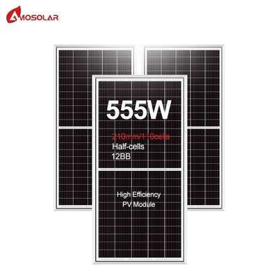 アモソラー・グラウンド・マウント・ブレーケット 500w 550w 555w で太陽光パネルシステムをアップグレードします