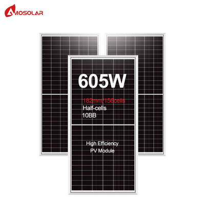 二重ガラス 575w 580w 585w 590w 595w 600w 605w モノソーラーパネル TUV CE ISO