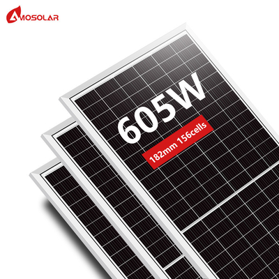 二重ガラス 575w 580w 585w 590w 595w 600w 605w モノソーラーパネル TUV CE ISO