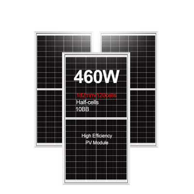 CE/TUV/INMETRO/ISO証明書を持つ440~460Wの単結晶性シリコンソーラーパネル