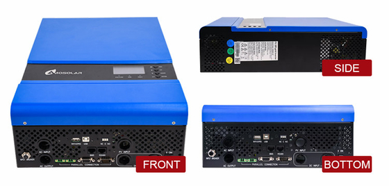 アムソラーオフグリッドシステム 3KW 5KW 8KW 10KW 高周波オフグリッドソーラーインバーター