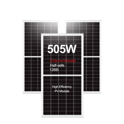 認証された 485w 490w 495w 500w 505w 太陽電池パネルキットであなたのPVプラントをアップグレードします
