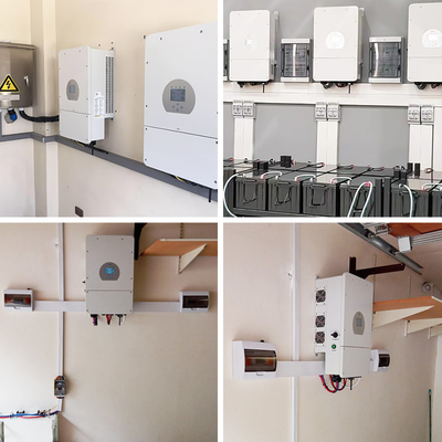 デイ 3kw 3.6 kw 5kw 6kw SUN-3.6K-SG04LP1-EU シングルフェーズ2 MPPT ソーラーハイブリッドインバーター