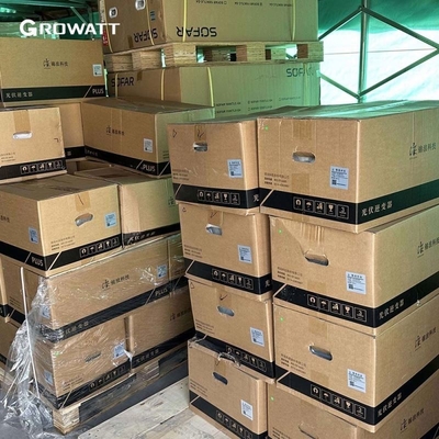 グロワットソーラーパネルと 800w 2400w 3000w ハイブリッドソーラーインバーター
