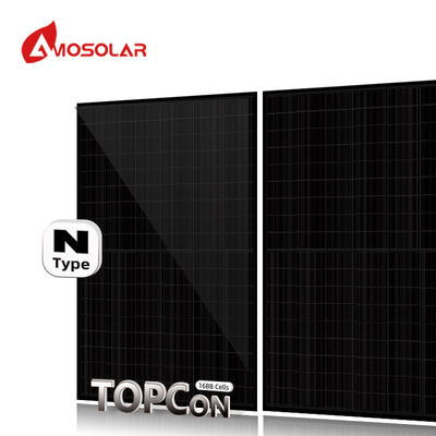 300mm / 300mmケーブル長さ フルブラック モノ N型 トップコン 太陽光パネル 565w 580w 144