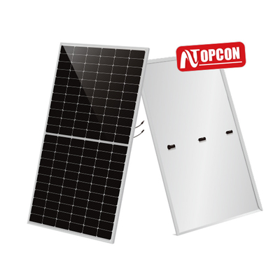 半セルモノ 550w 575W 580W 590W N型ソーラーパネル 屋根とIP68ジャンクションボックス