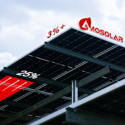 太陽光発電システム アモソラー N型 ハーフカット 565w 570w 580w 585w 590w モノソーラーパネル