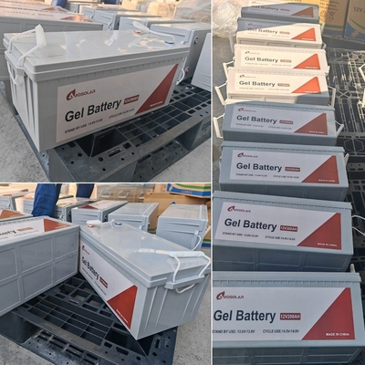 12V 48v 50Ah 100Ah 150Ah 200Ah 250 Ah 太陽光貯蔵システム用ジェル電池