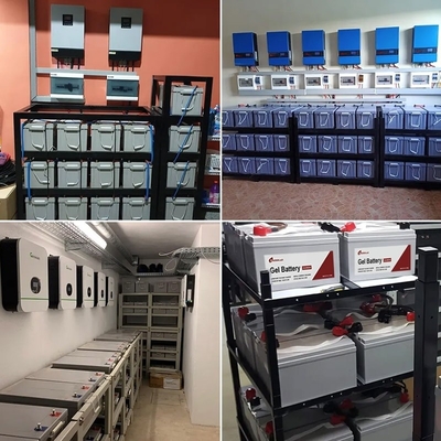 12V 48v 50Ah 100Ah 150Ah 200Ah 250 Ah 太陽光貯蔵システム用ジェル電池