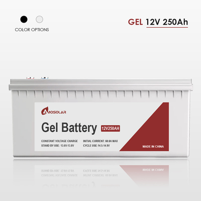 アモソラージェル電池 12V 24V 50Ah 100Ah 150Ah 200Ah 250Ah 太陽光貯蔵システム用