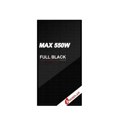 182mm 144セル 525W 535W 545W アモソラー オールブラックソーラーパネル ソーラーモジュール