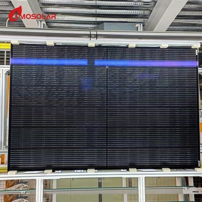アモソラー 440W 450W 460W 1000W モノクリスタルソーラーパネル IP68 格付けのジャンクションボックス