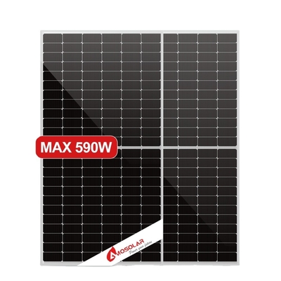 ソーラーA級 モノ結晶型 570W 580W 590W N型 182mm半セルモノソーラーパネル