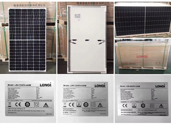 ロンギ・ハイモ6 モノ ソーラーパネル構成システム用PVモジュール 420w 410w 585W 590W