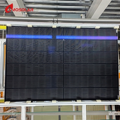 CE/TUV/INMETRO/ISO証明書を持つ全黒太陽光発電モジュール 435w 440w 445w 455w