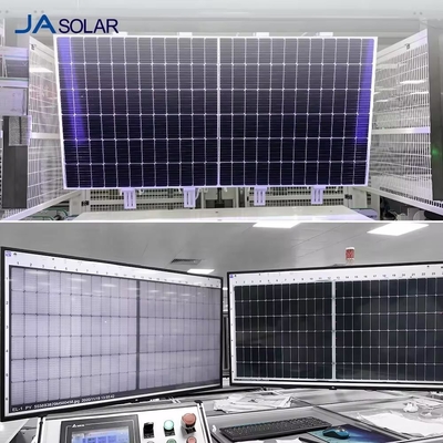 トリーナ JA 440w 450w 455w 460w 570w 575w 580w N型 プロジェクト用の双面太陽光パネル
