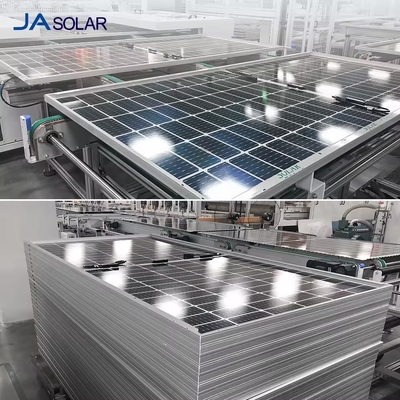 トリーナ JA 440w 450w 455w 460w 570w 575w 580w N型 プロジェクト用の双面太陽光パネル