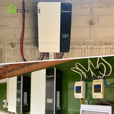 5kw 3.5kw オフグリッド太陽光発電システムのためのGrowatt SPF 5000 ES SPF 3500ESハイブリッドインバーター