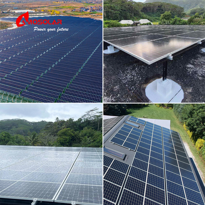 アモソラー ハーフカット 182mm セル 565w 570w 575w 580w 585w 590w 太陽系用 PV パネル