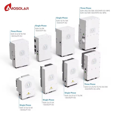 シングルフェーズストリングソーラーインバーター 6kw 220V/230V/240V出力とソーラー変換