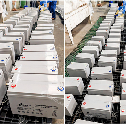アモソラー 太陽電池 12V ジェル 100Ah 150Ah 200Ah 250Ah 室温貯蔵用