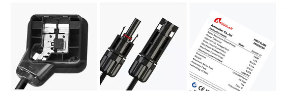スプリット・ジャンクション・ボックス 24v 330w 340w 350w 400w 家庭用電気システム PERC用太陽光発電パネル