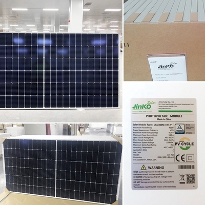 22% パネル効率 144 セル N型太陽光パネル 太陽光発電システム 接続ボックス