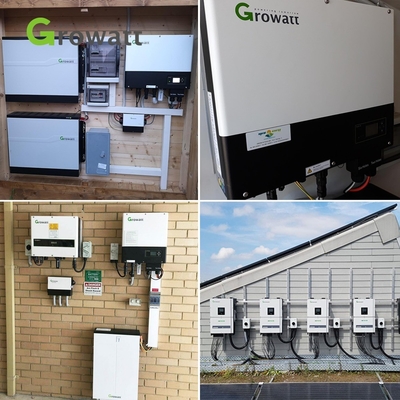 スポットストック グロワット 5.5KW ハイブリッドインバーター WIFI MPPTコントローラとリチウムバッテリー