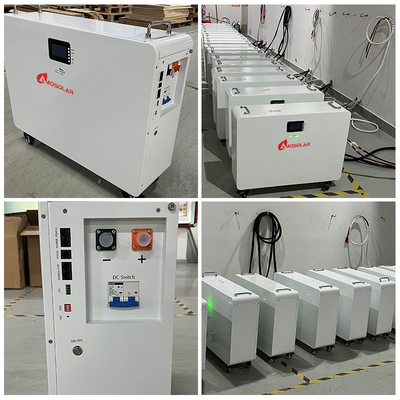 家電 Lifepo4 リチウムイオン 太陽電池 48V 200Ah 10kw 20Kwh 15Kwh 5Kwh
