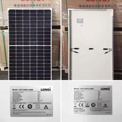ロンギ・ハイ-MO6 435w 440w 445w 家庭用太陽光系用単面型太陽光モジュール 182mmx182mm