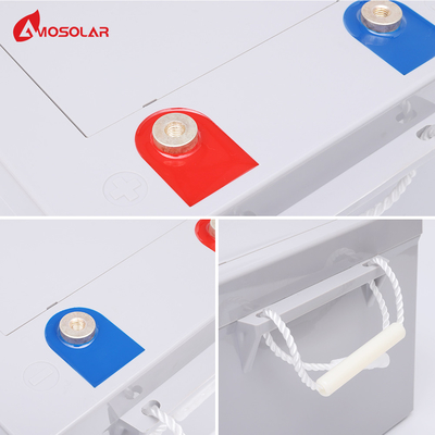 Amosolar EU ストック GEL 電気自動車用鉛酸電池 12V 100Ah 200Ah 250Ah 300Ah