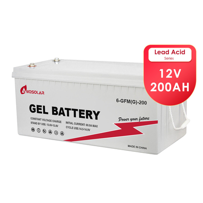 3000 サイクルの寿命 深サイクル 12V 再充電電池 AGM ジェル エネルギー貯蔵のための長寿命