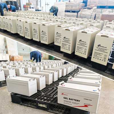 3000 サイクルの寿命 深サイクル 12V 再充電電池 AGM ジェル エネルギー貯蔵のための長寿命