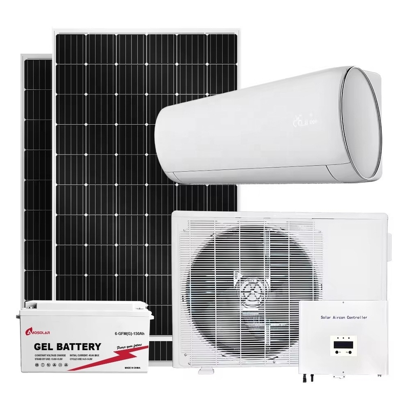 家庭用太陽電池AC Dcハイブリッドインバーター エアコン 家庭用冷却容量9000btu コンプリートセット