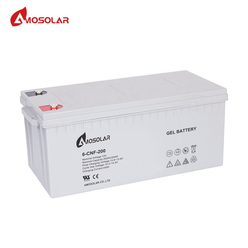 GEL 鉛酸電池 12v 24v 200ah 100ah 50ah 200ah 太陽エネルギー貯蔵のための深いサイクル